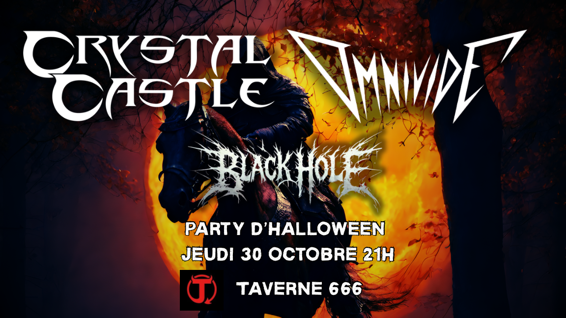 Crystal Castle -Omnivide - Black Hole à Rimouski