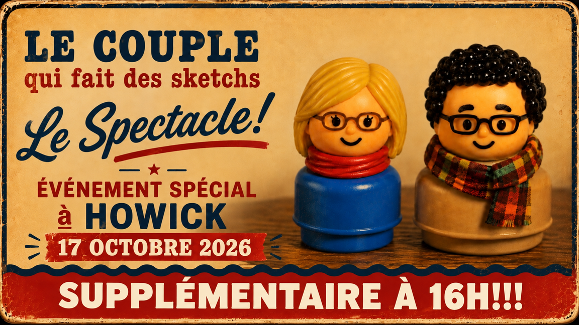 Le Couple qui fait des sketchs à Howick
