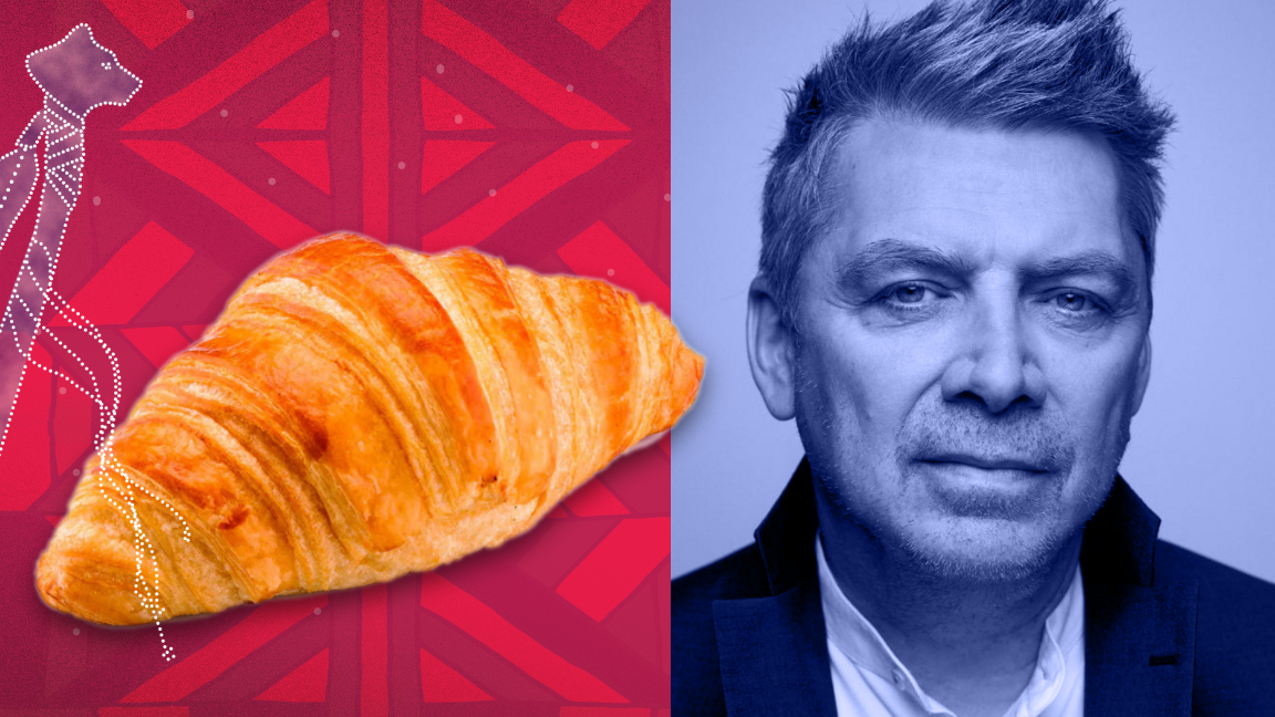 Un croissant avec Michel Jean