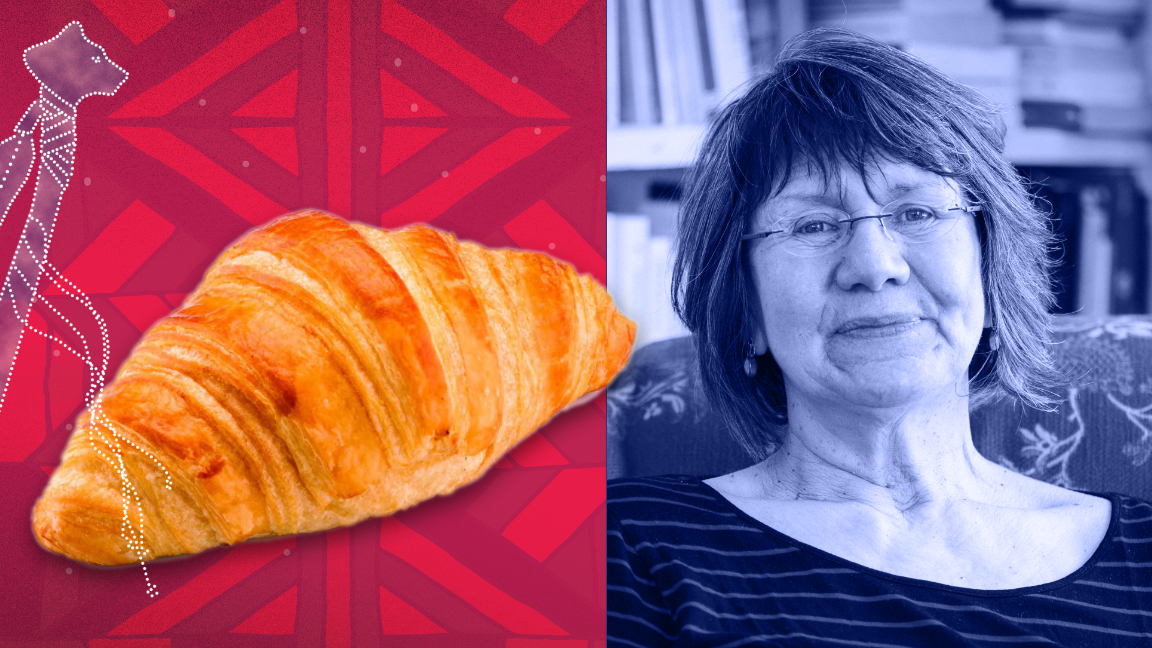 Un croissant avec Virginia Pesemapeo Bordeleau