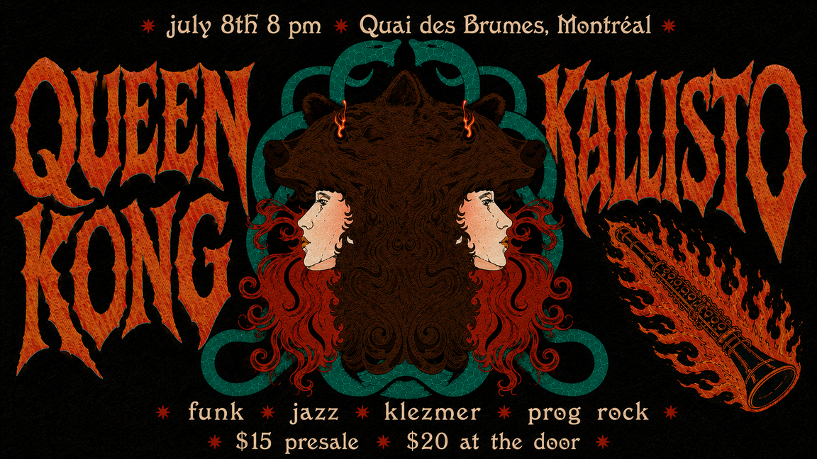 Queen Kong and Kallisto at Quai Des Brumes