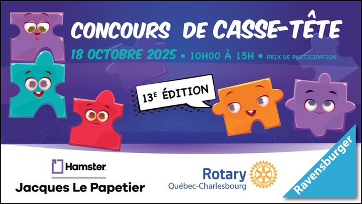 13e Édition de la compétition de casse-tête de Jacques Le Papetier