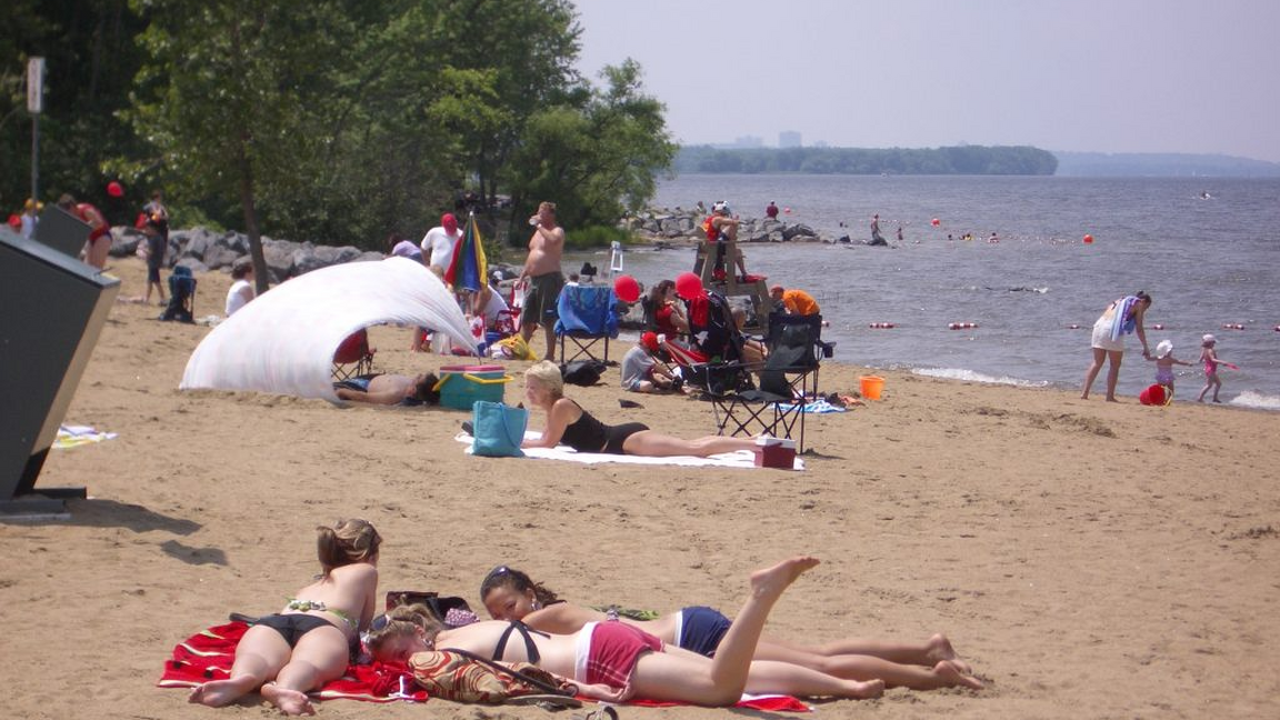 Après-midi à la plage - île Petrie