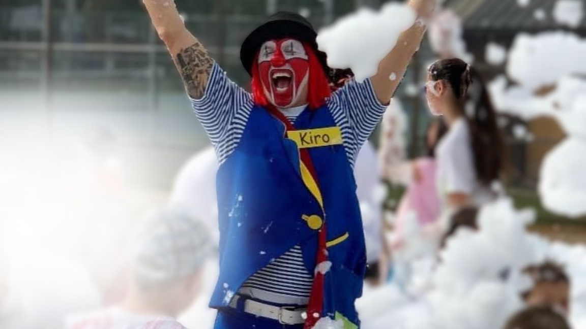 Party mousse avec Kiro