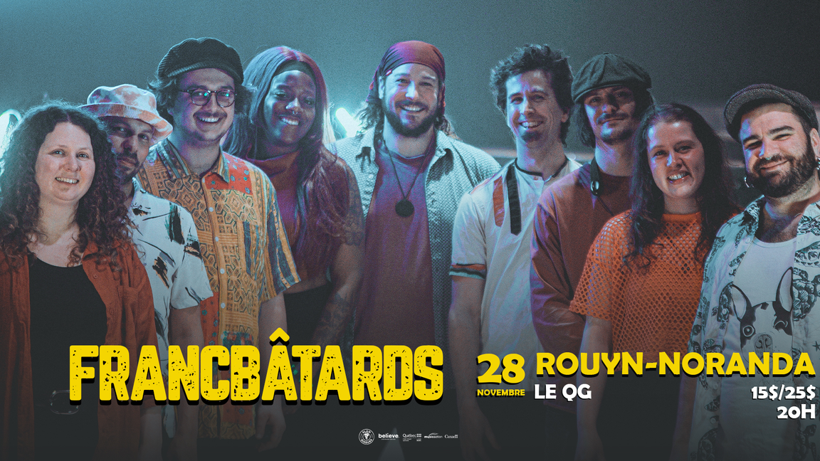 Francbâtards @ Salle le QG, Rouyn-Noranda
