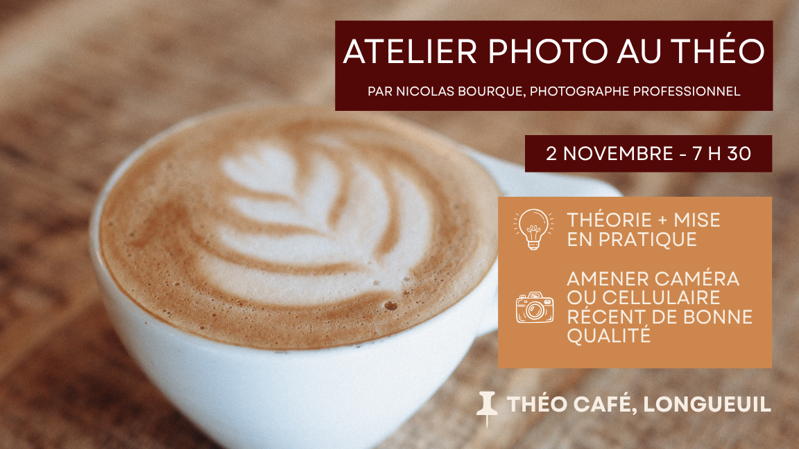 Atelier photo au Théo