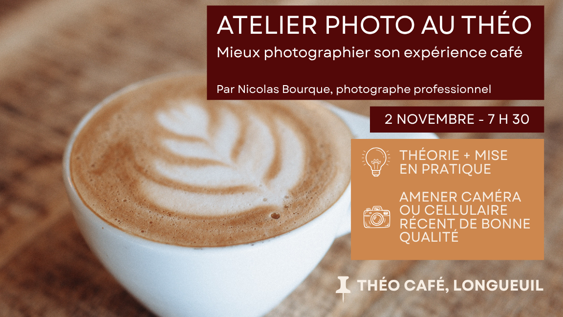 Atelier photo au Théo
