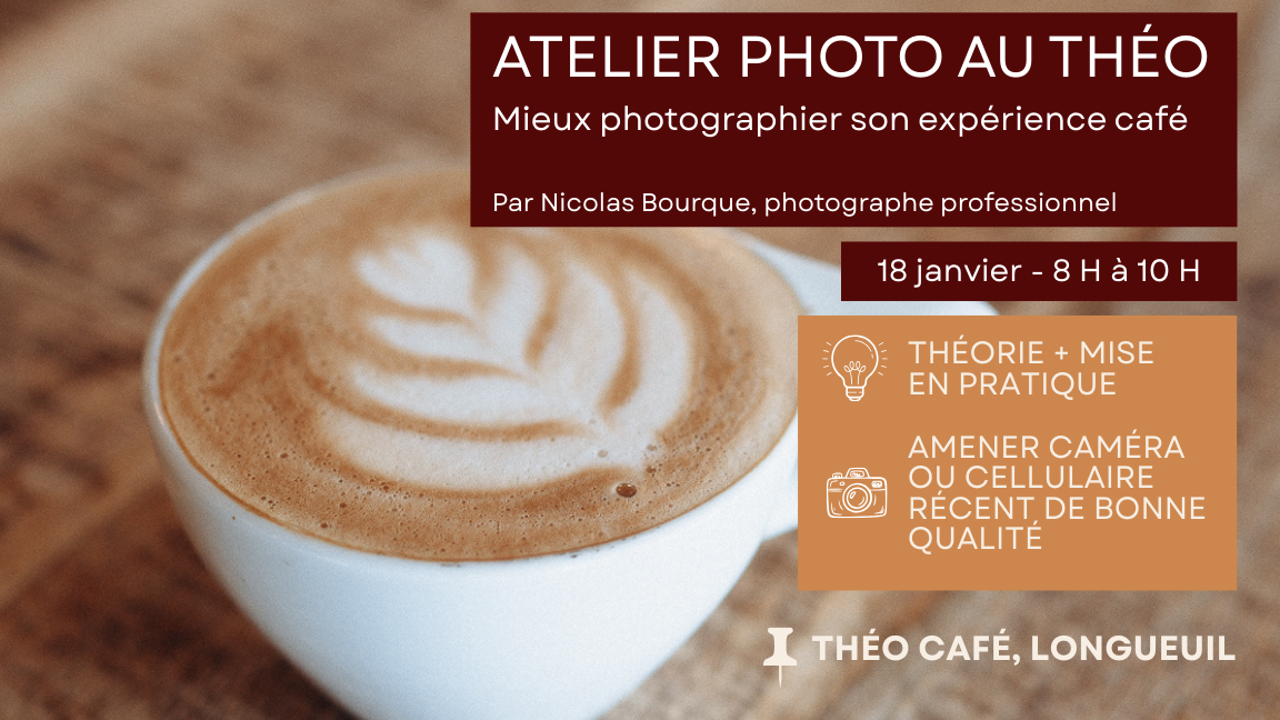 Atelier photo au Théo