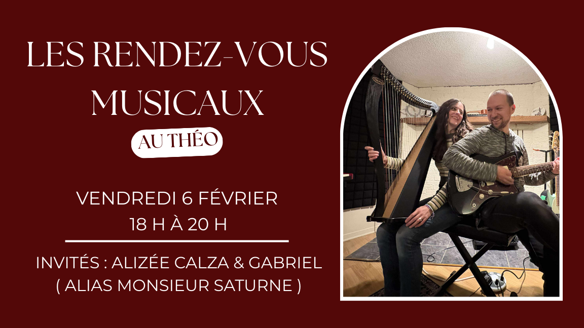 Les rendez-vous musicaux au Théo