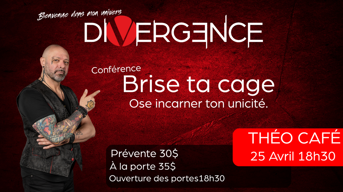 Conférence : Brise ta cage, ose incarner ton unicité