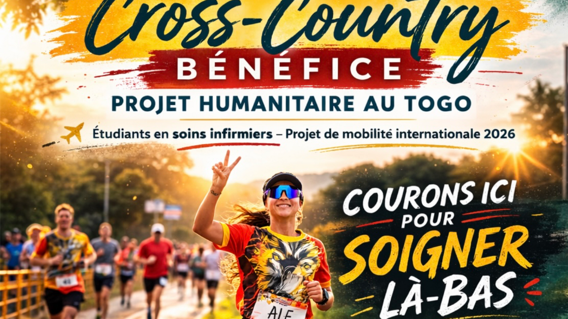 Levée de fond course cross-country Togo mai 2026