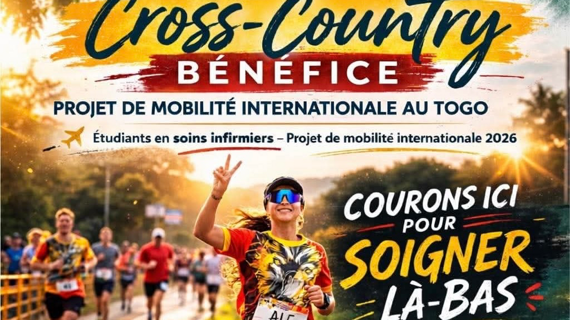 Levée de fond course cross-country Togo mai 2026