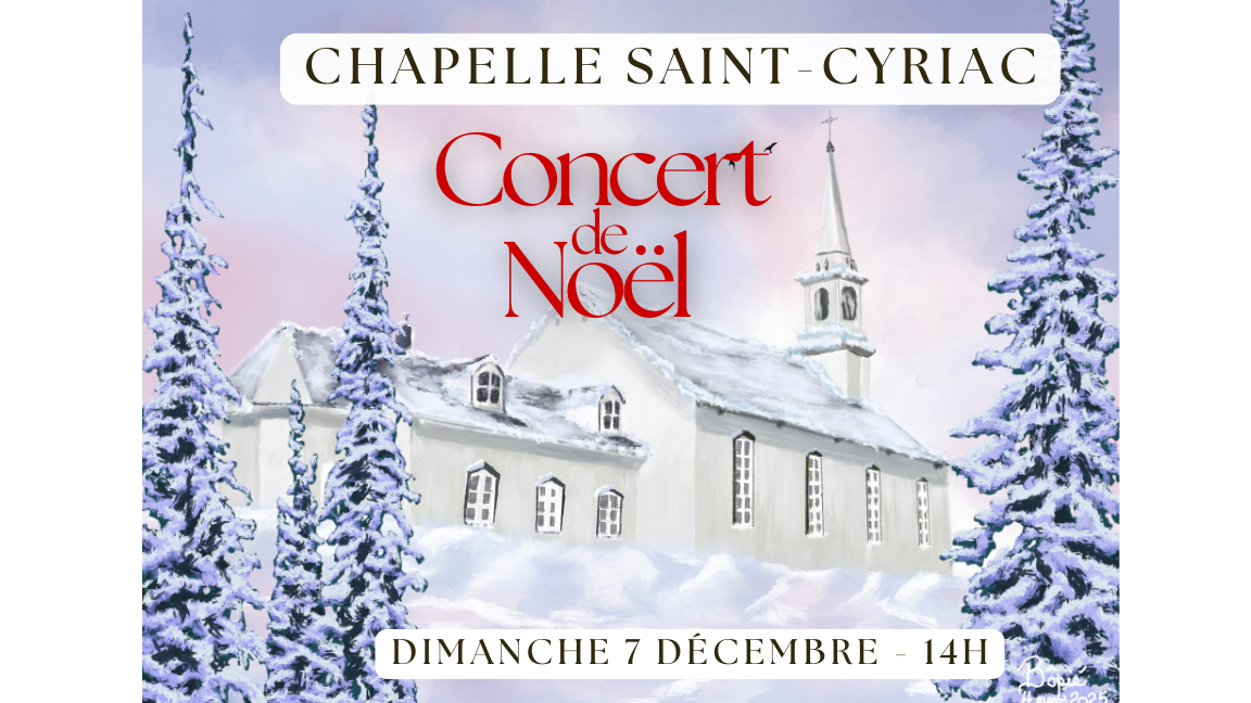Le Concert de Noël de la chapelle Saint-Cyriac