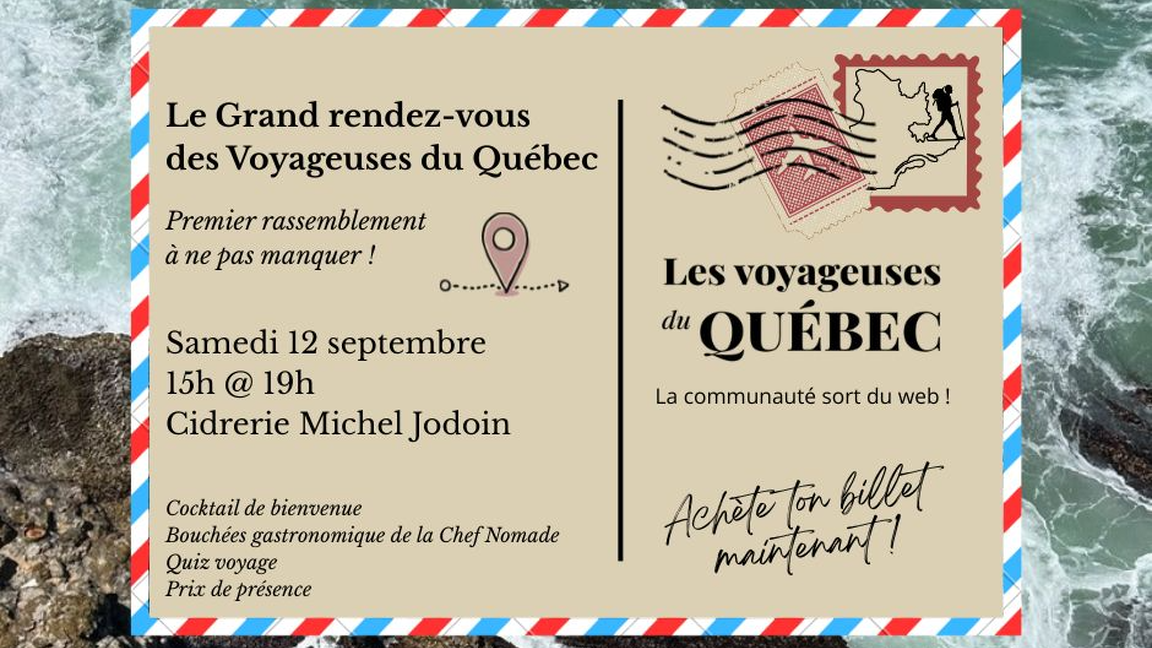 Le Grand Rendez-vous des Voyageuses du Québec