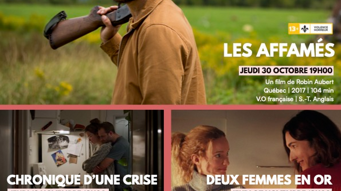 LANCEMENT DE LA SAISON 25-26 DE L'AUTRE CINÉMA THÉMATIQUE HALLOWEEN: Les Affamés de Robin Aubert