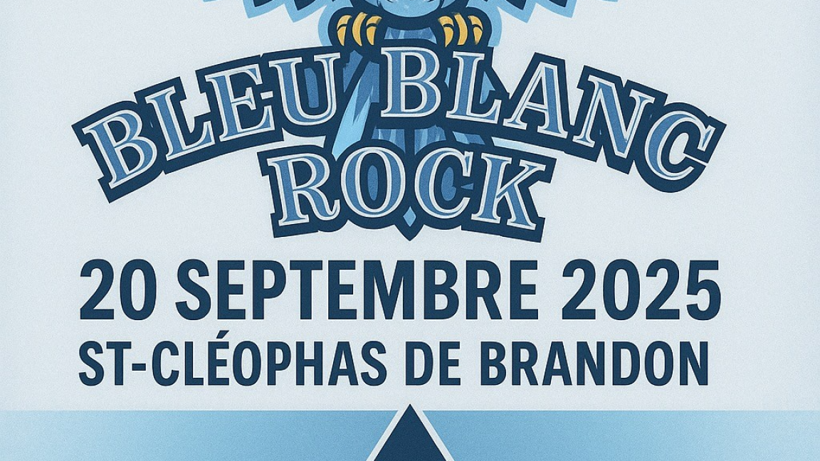 Bleu blanc rock