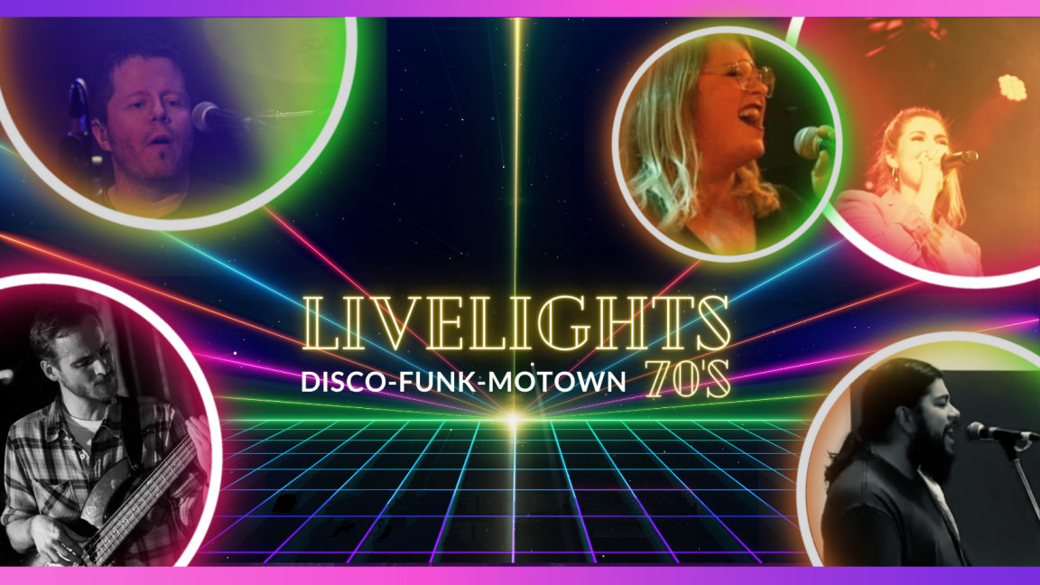Band LIVELIGHTS disco-funk-motown 70’s (PARTY D'HALLOWEEN)