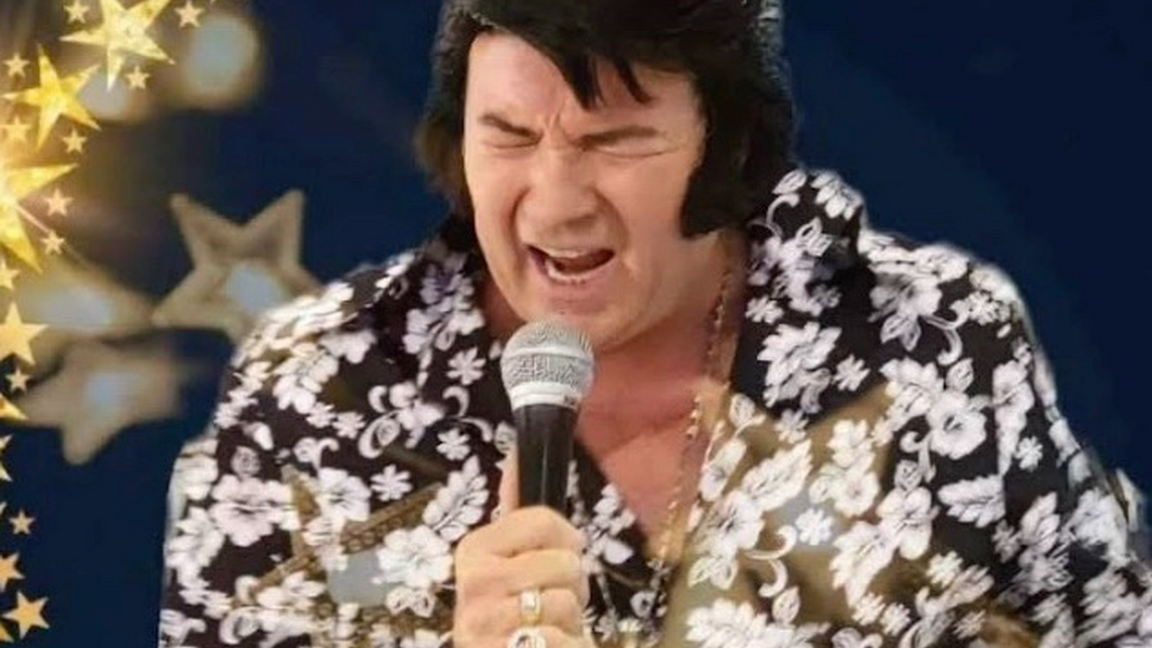 Hommage au King par Mike