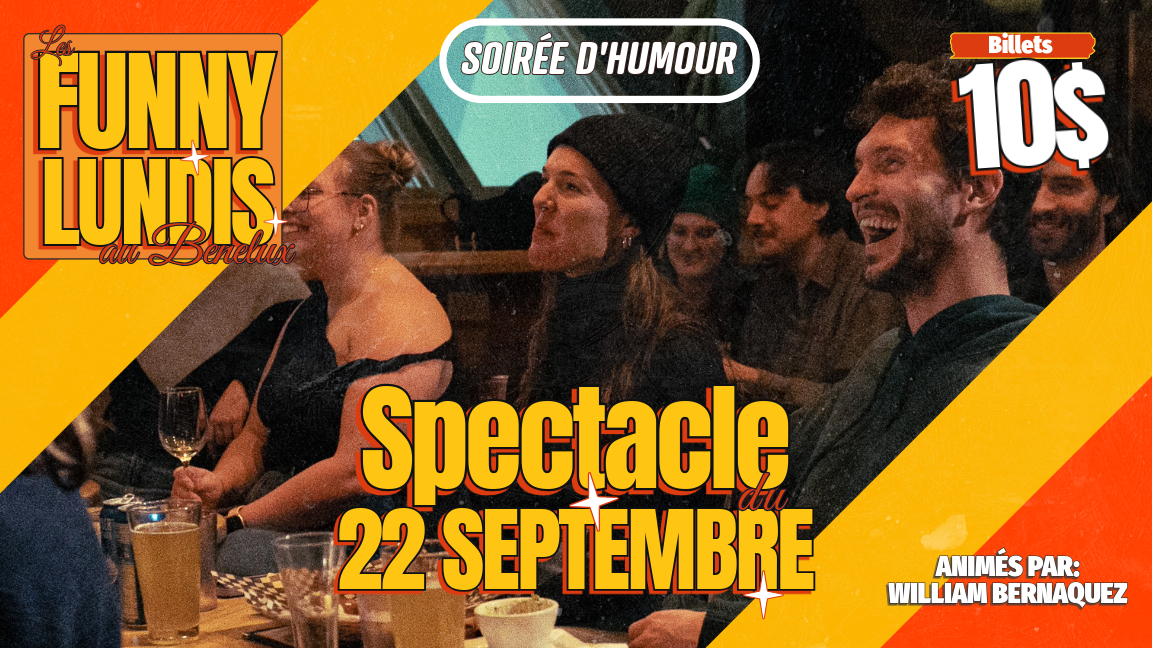 Les Funny Lundis - Spectacle du 22 septembre (Première)