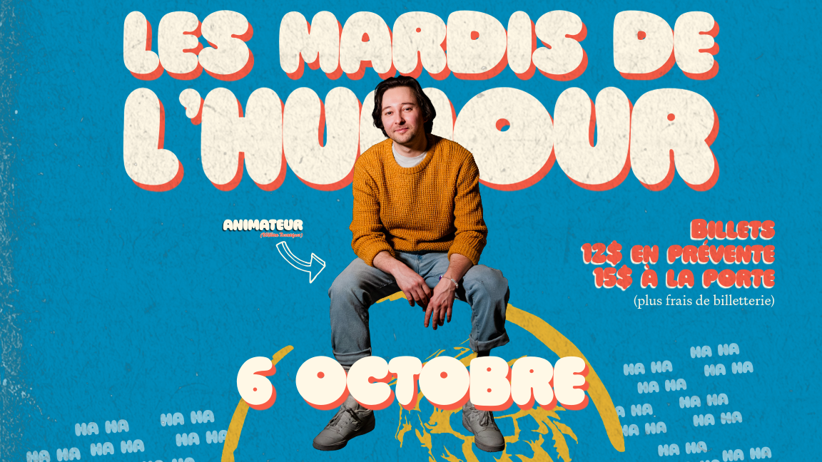 Les Mardis de l'Humour - 6 octobre