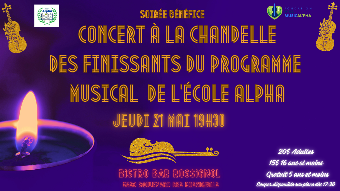 Concert “Candlelight” | Soirée bénéfice des finissants 691