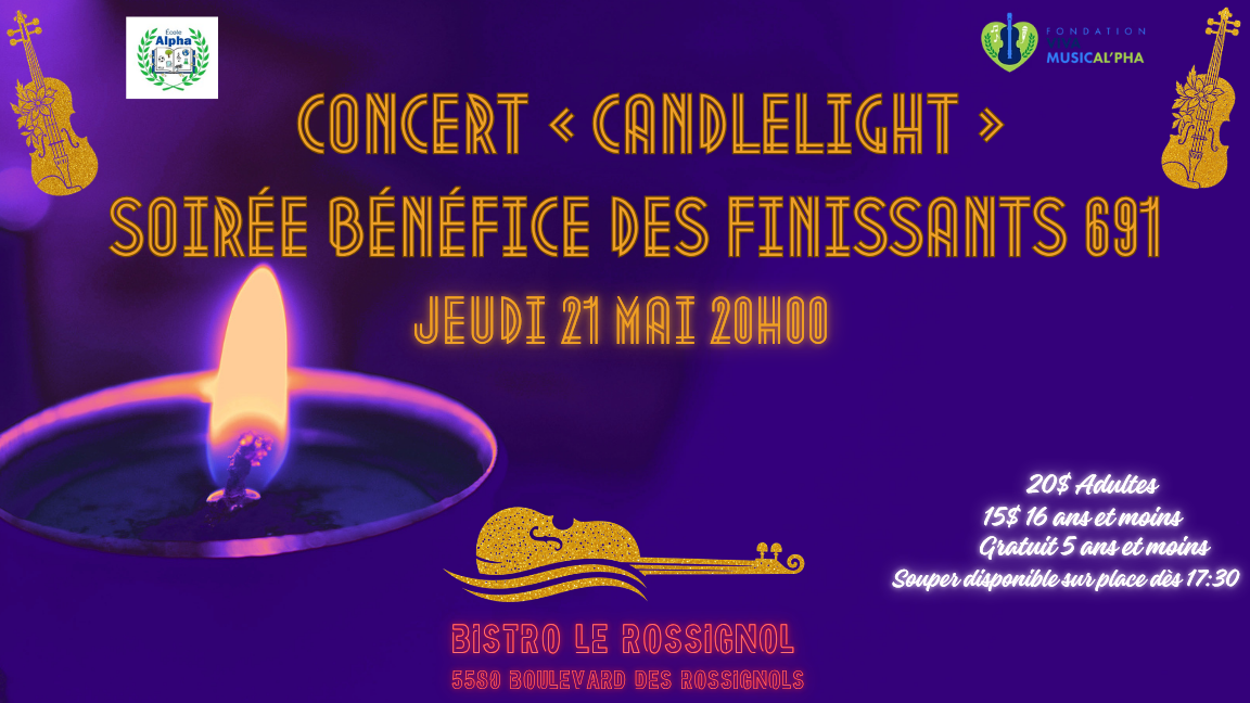 Concert “Candlelight” | Soirée bénéfice des finissants 691