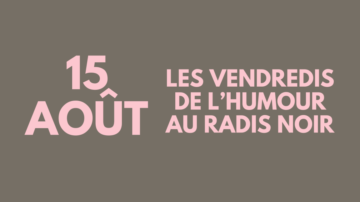 Nic Audet aux Vendredis de l'Humour de Ste-Anne-des-Lacs