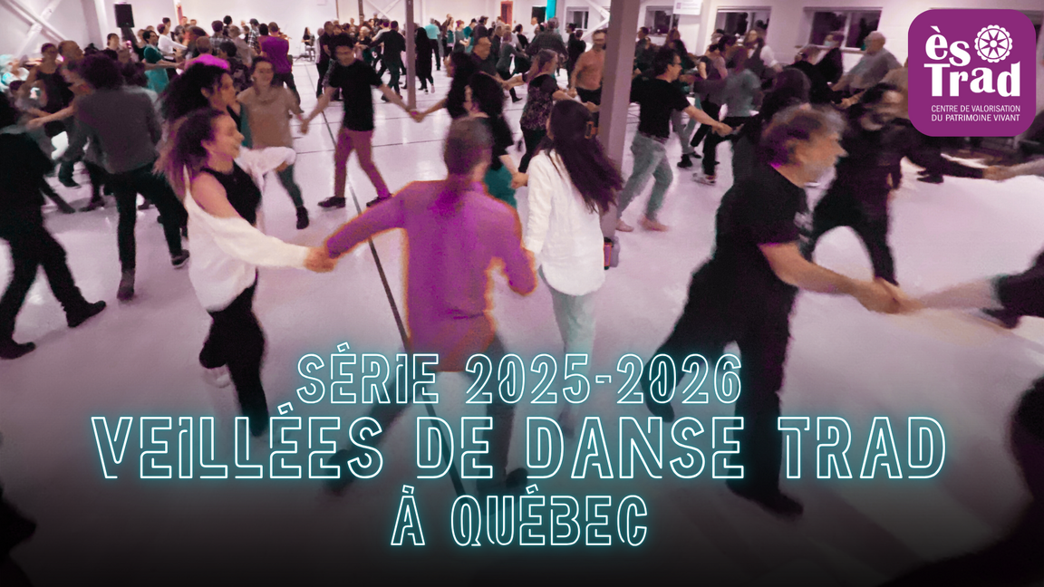 Veillée de danse traditionnelle québécoise de novembre à Québec