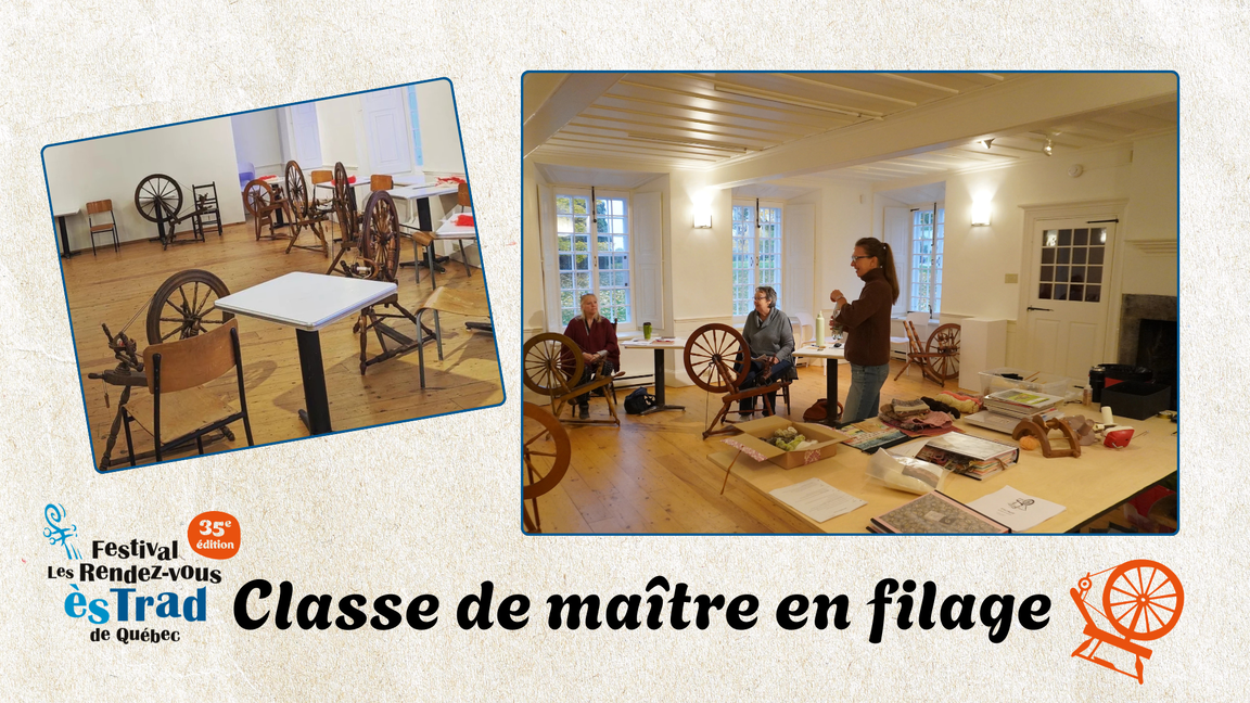 Classe de maître en filage • les Rendez-vous ès TRAD 2026