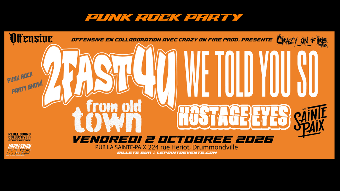 Offensive & Crazy on Fire :2Fast4U-WTYS-Hostage Eyes-From old town