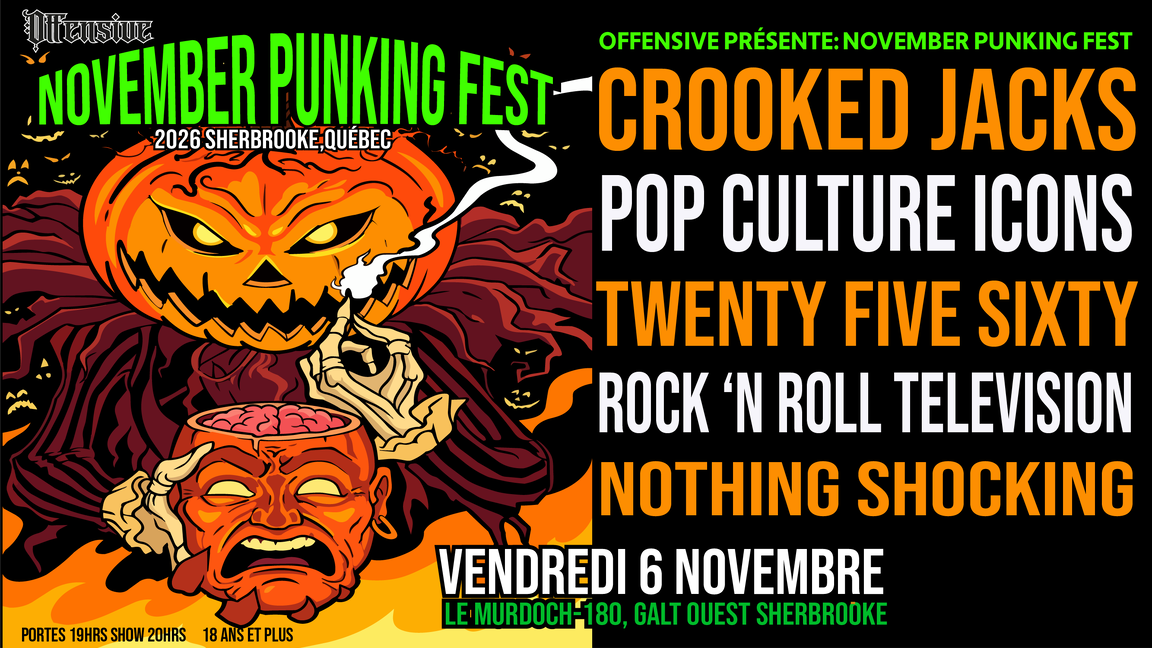 Offensive présente: November punking fest