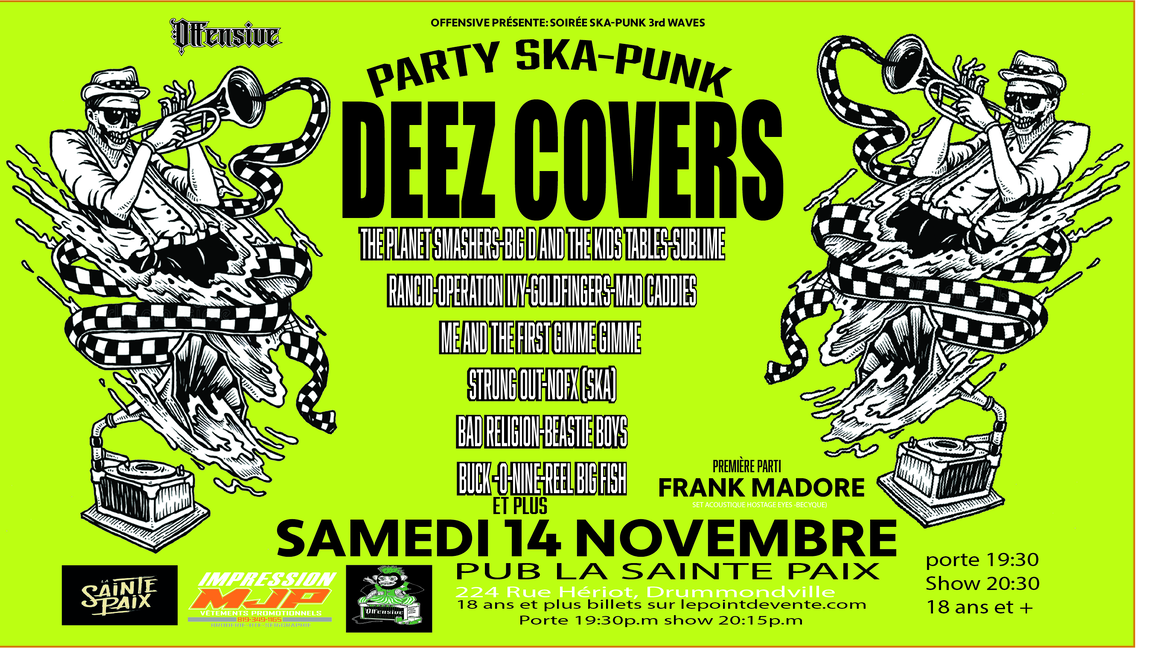 Offensive présente : Party Ska-Punk à la Sainte-Paix