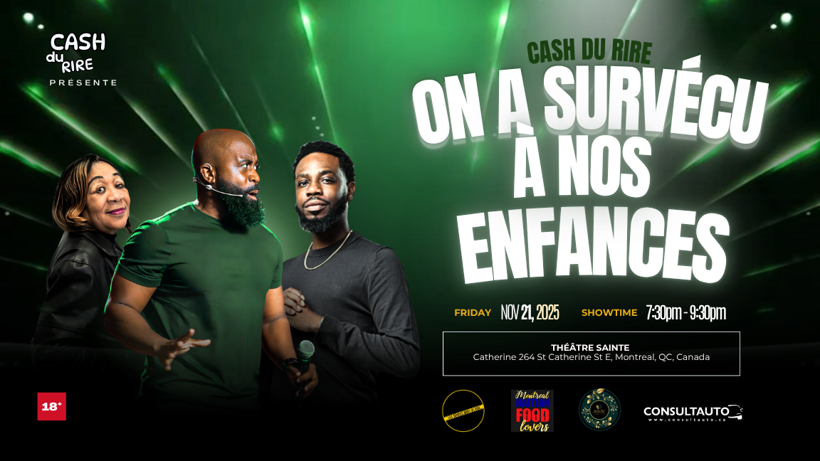 Cashboyreg présente : Cash Du Rire –  On a Survécu à Nos Enfances