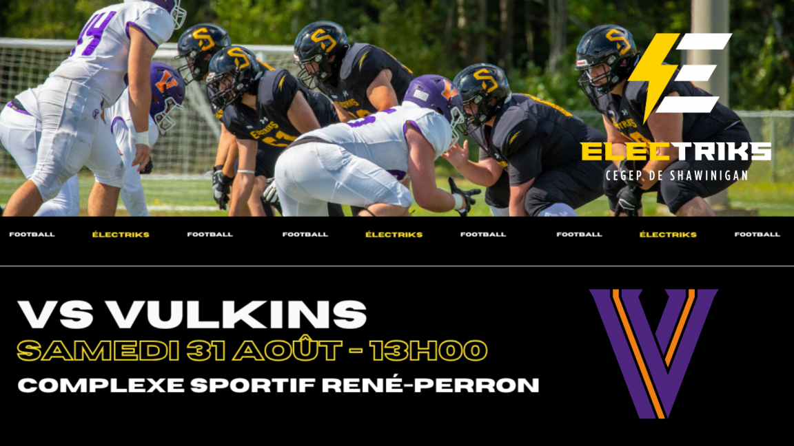 Football : Électriks vs Vulkins