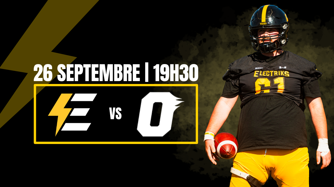 Football : Électriks vs Griffons