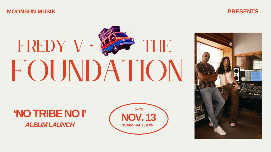 Fredy V & The Foundation – Lancement d’album 'NO TRIBE NO I'