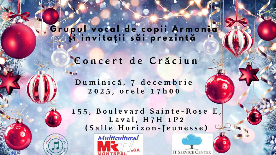 Concert de Crăciun și de Ziua națională a României