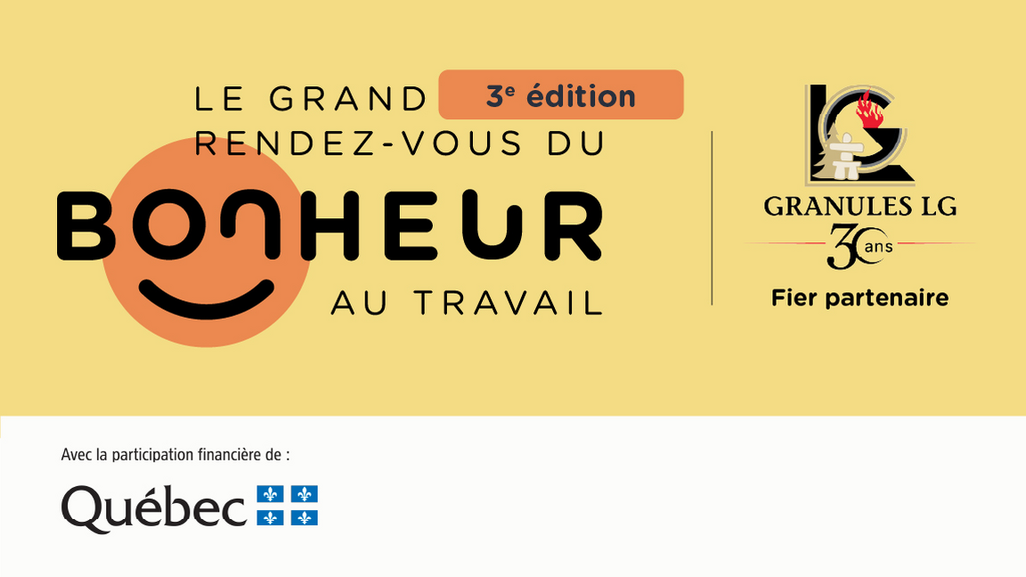 Grand Rendez-vous du bonheur au travail - 3e édition