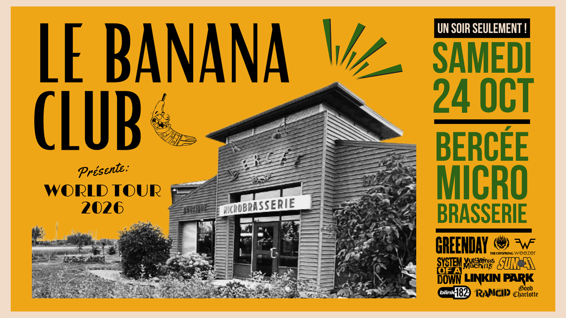 BANANA CLUB au Pavillon Bercée