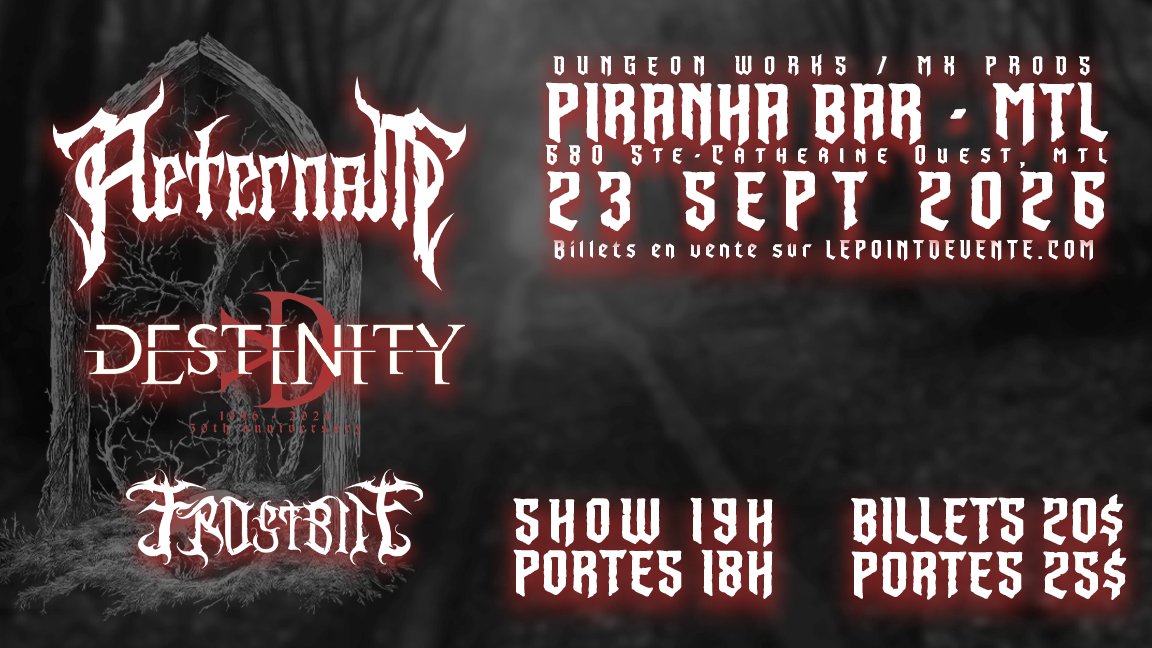 Aeternam, Destinity et Frostbite