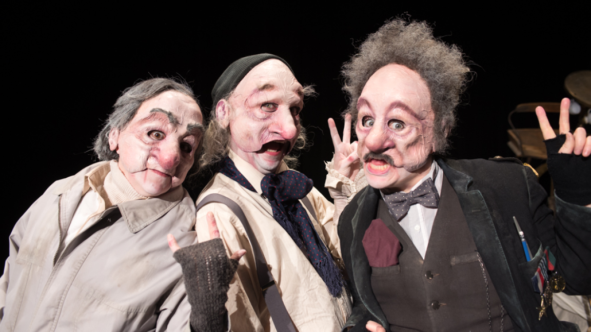 Des masques et des personnages - Théâtre du Frêt