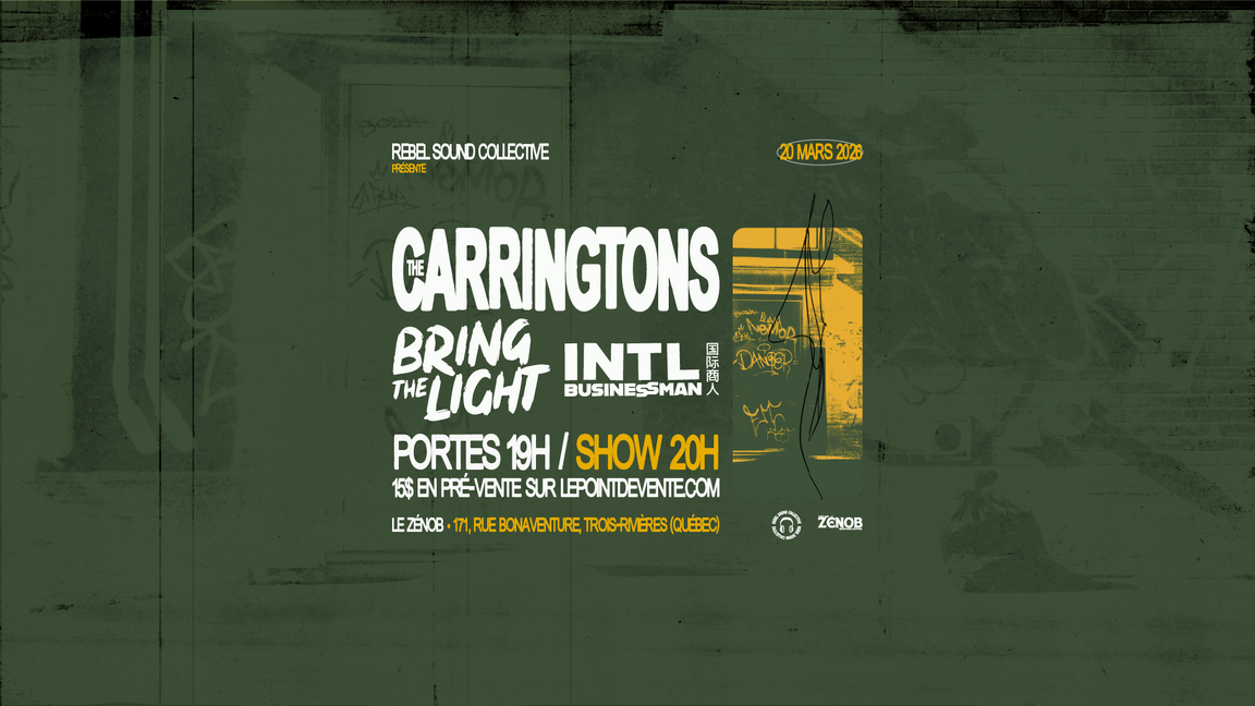 The carringtons - Bring the light & invités