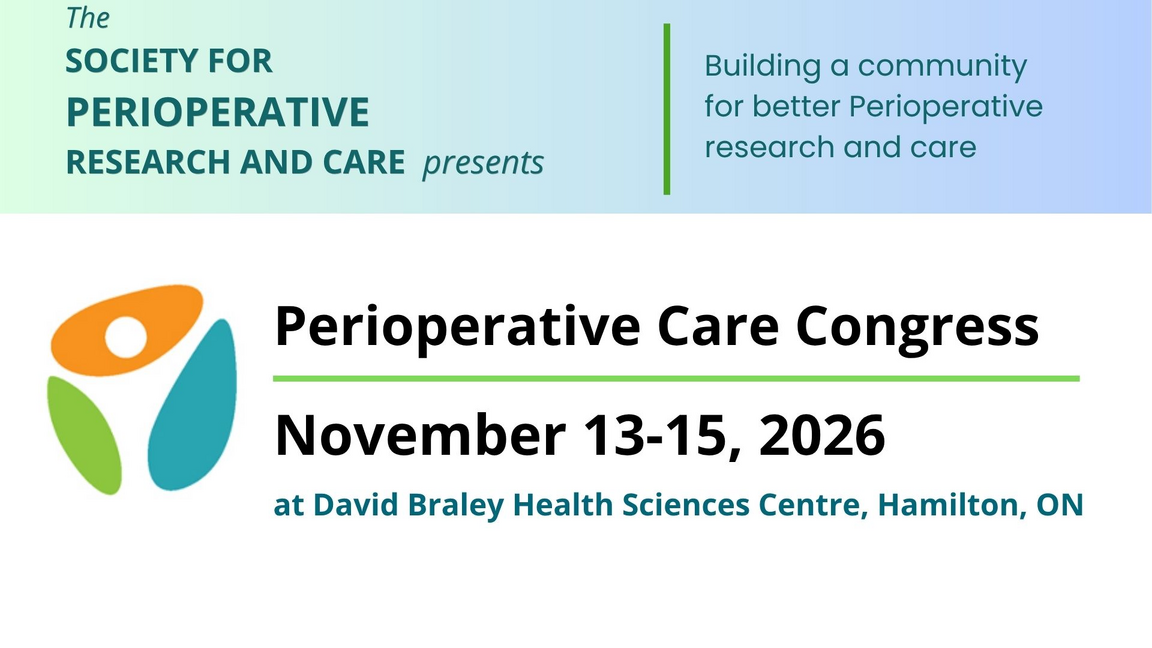 Perioperative Care Congress 2026 - In Person Event
