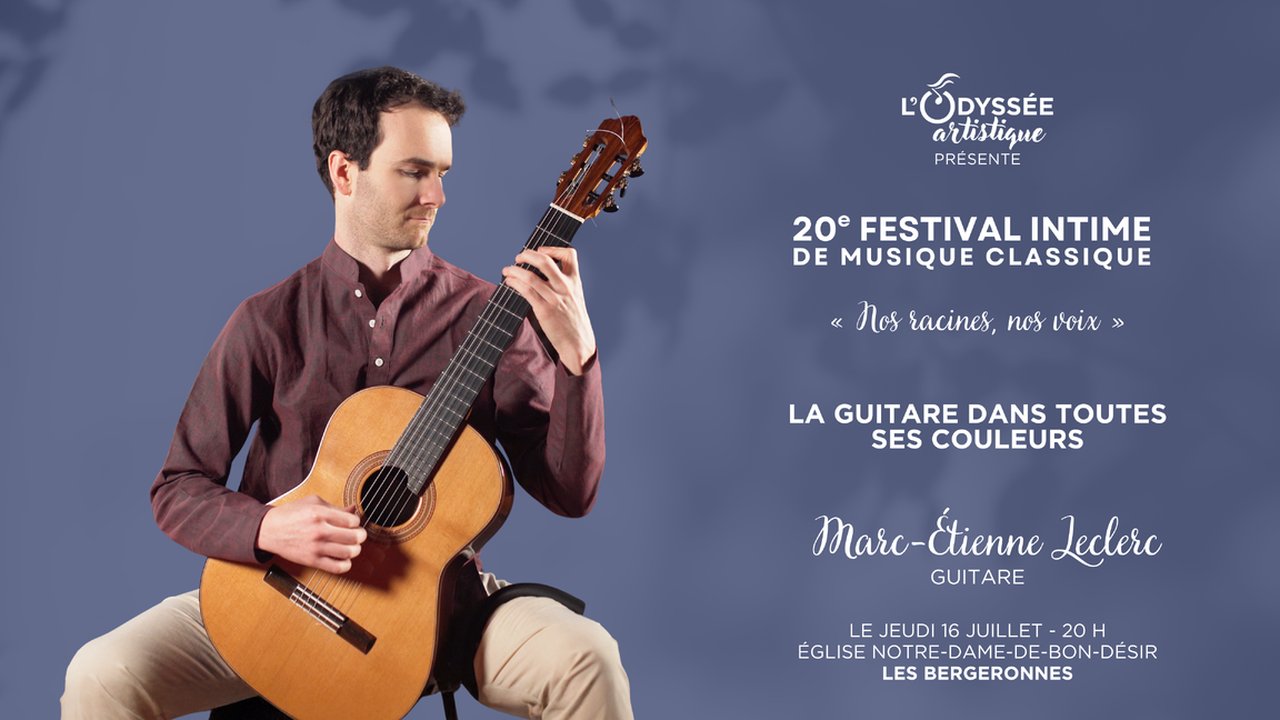 FIMC 2026 - La guitare dans toutes ses couleurs - Marc-Étienne Leclerc