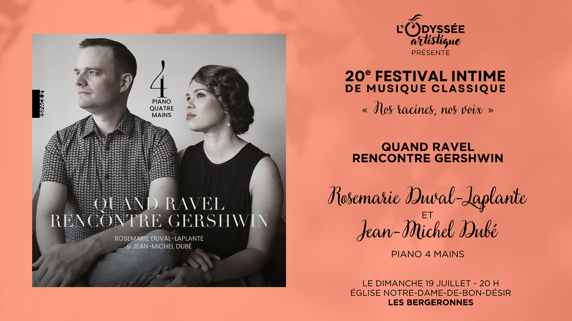 FIMC 2026 - Quand Ravel rencontre Gershwin - Piano à quatre mains