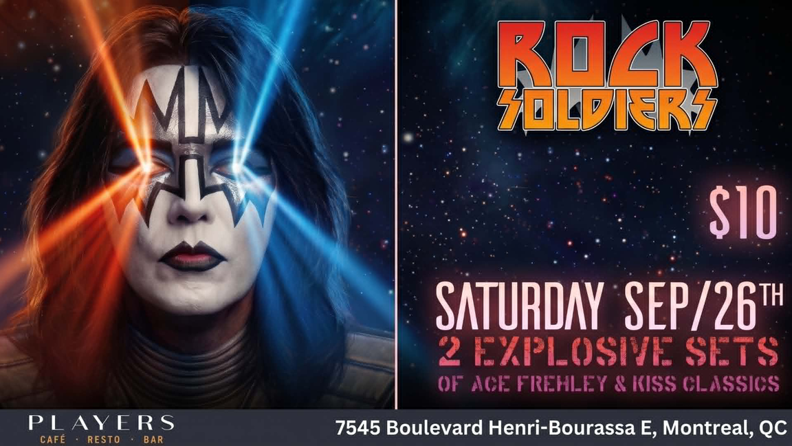 Ace Frehley/KISS tribute Rock Soldiers