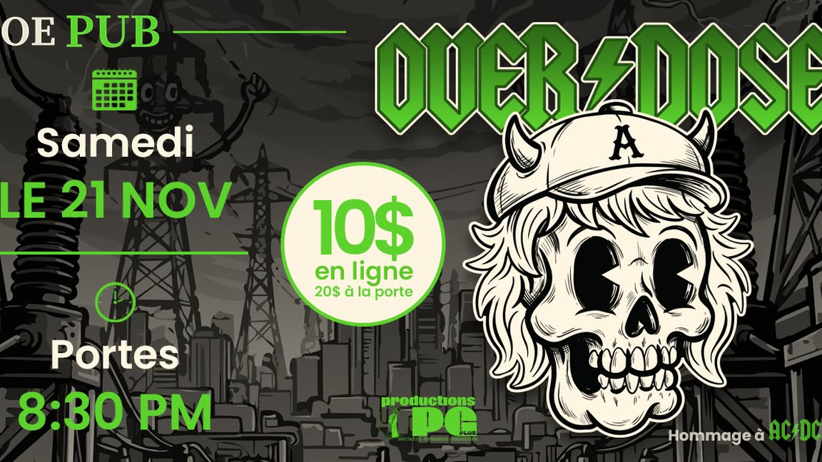 AC/DC tribute Overdose Live at Joe Pub