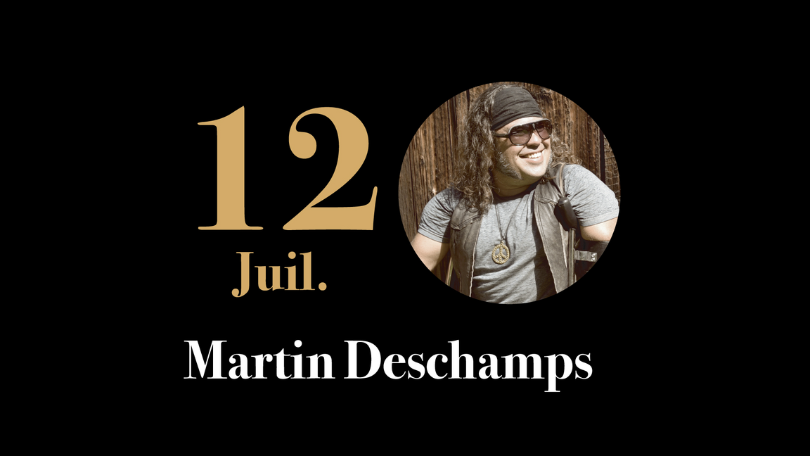 Martin Deschamps au Radis Noir