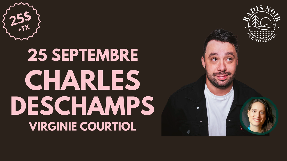 Charles Deschamps aux Vendredis de l’humour