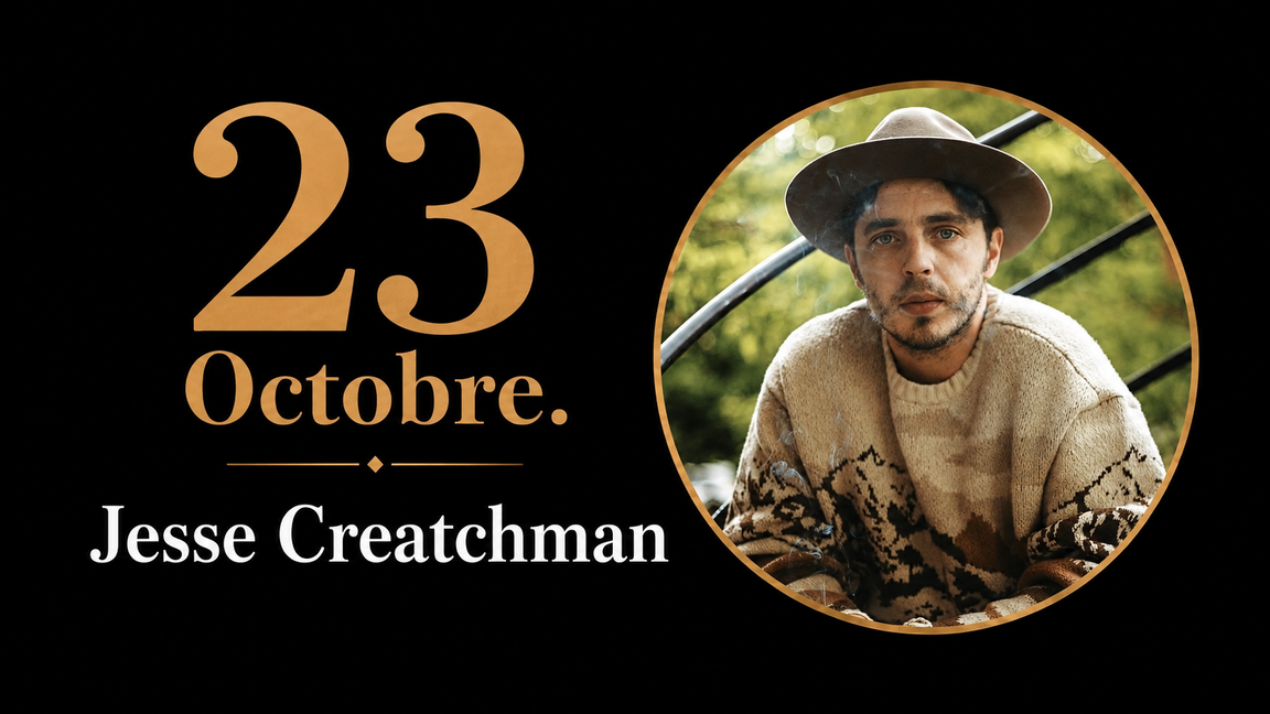 Jesse Creatchman au Radis Noir